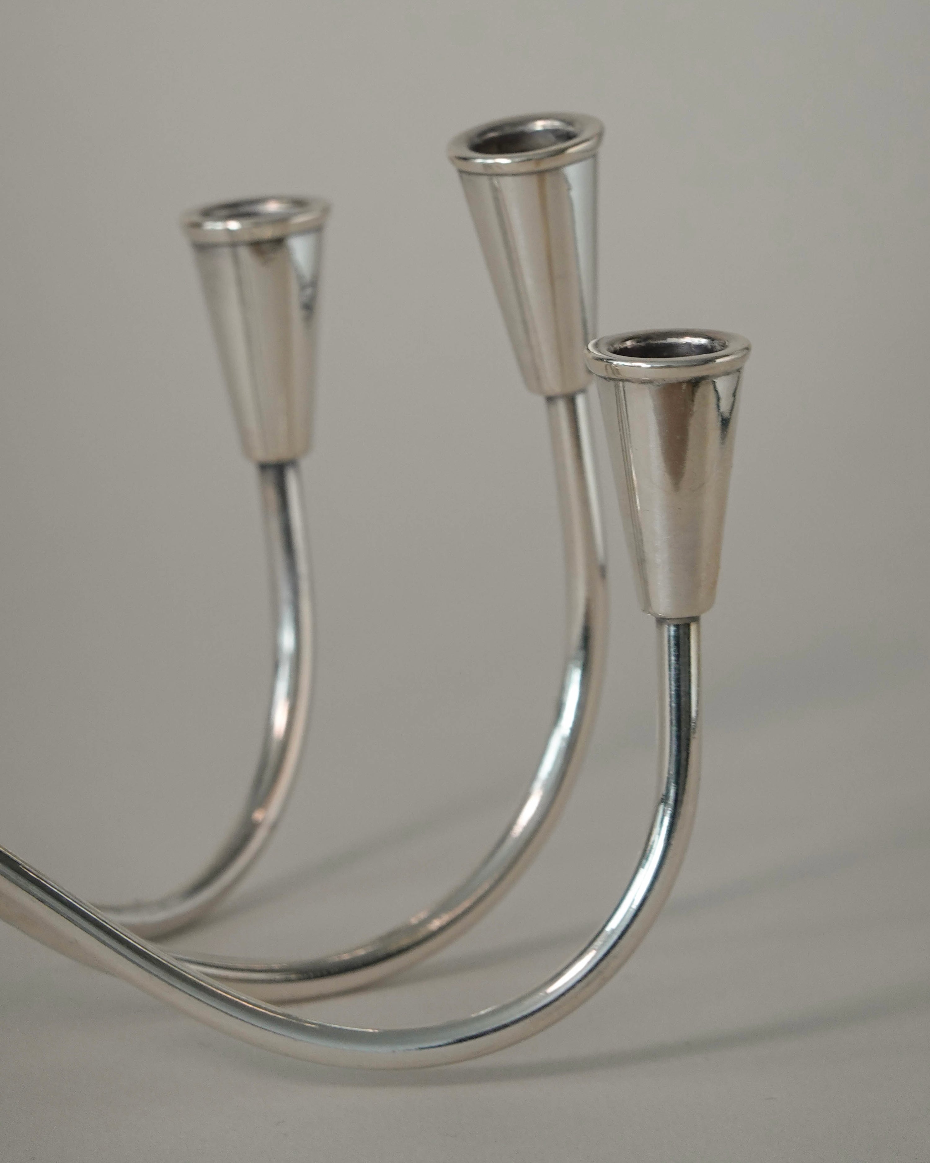 Danish Curved Candle Holder