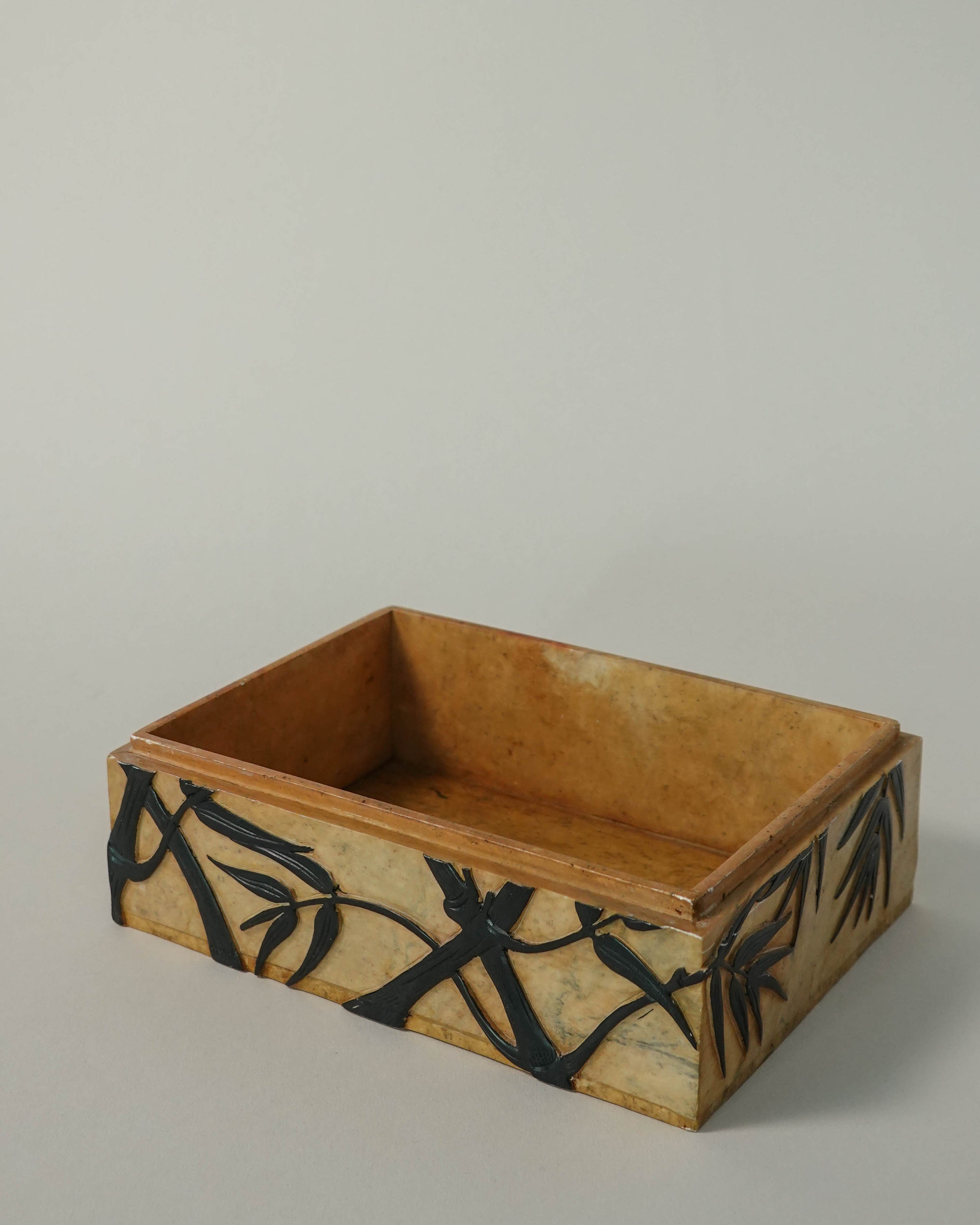 Soapstone Bamboo Box