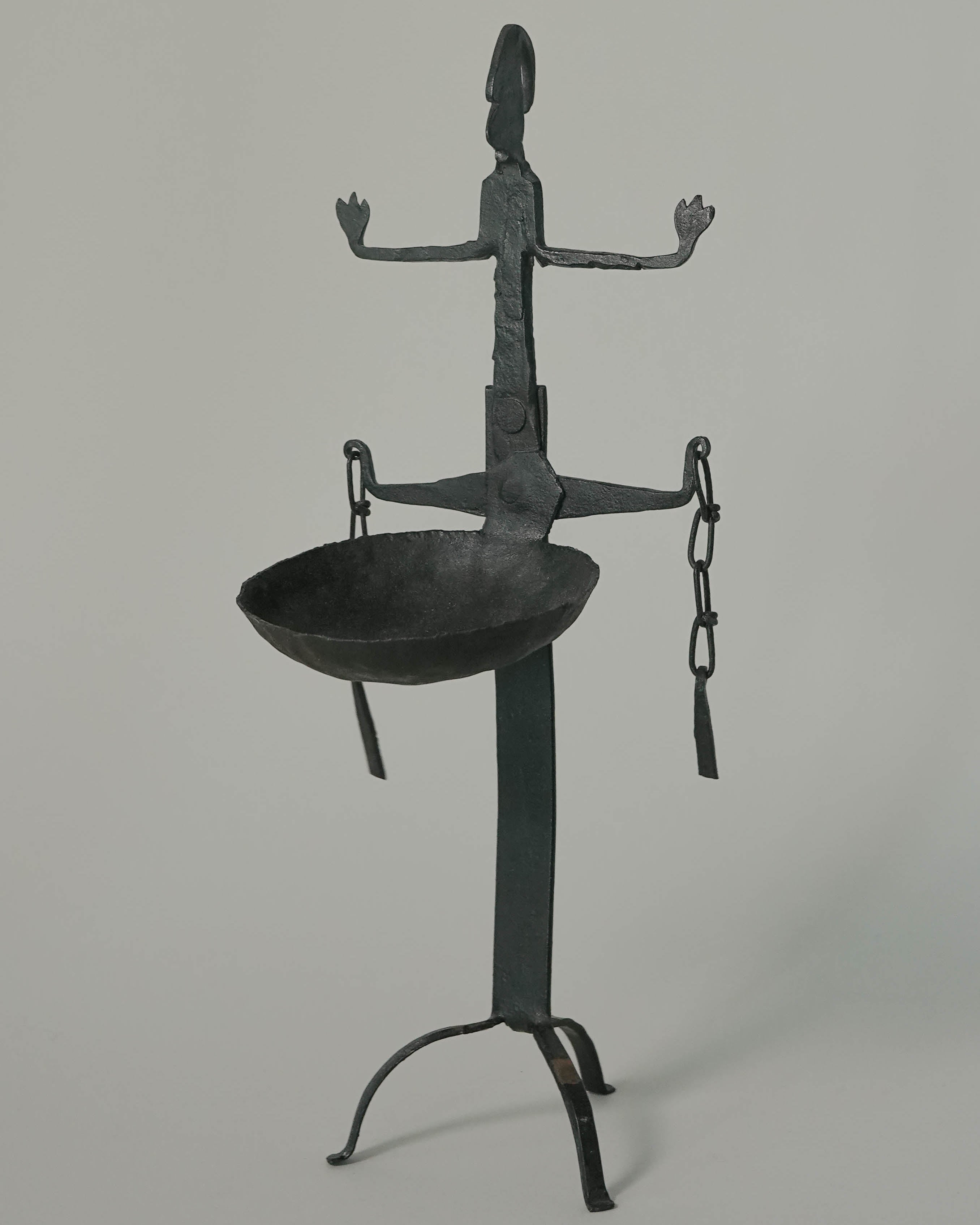 Dogon Figure Oil Lamp