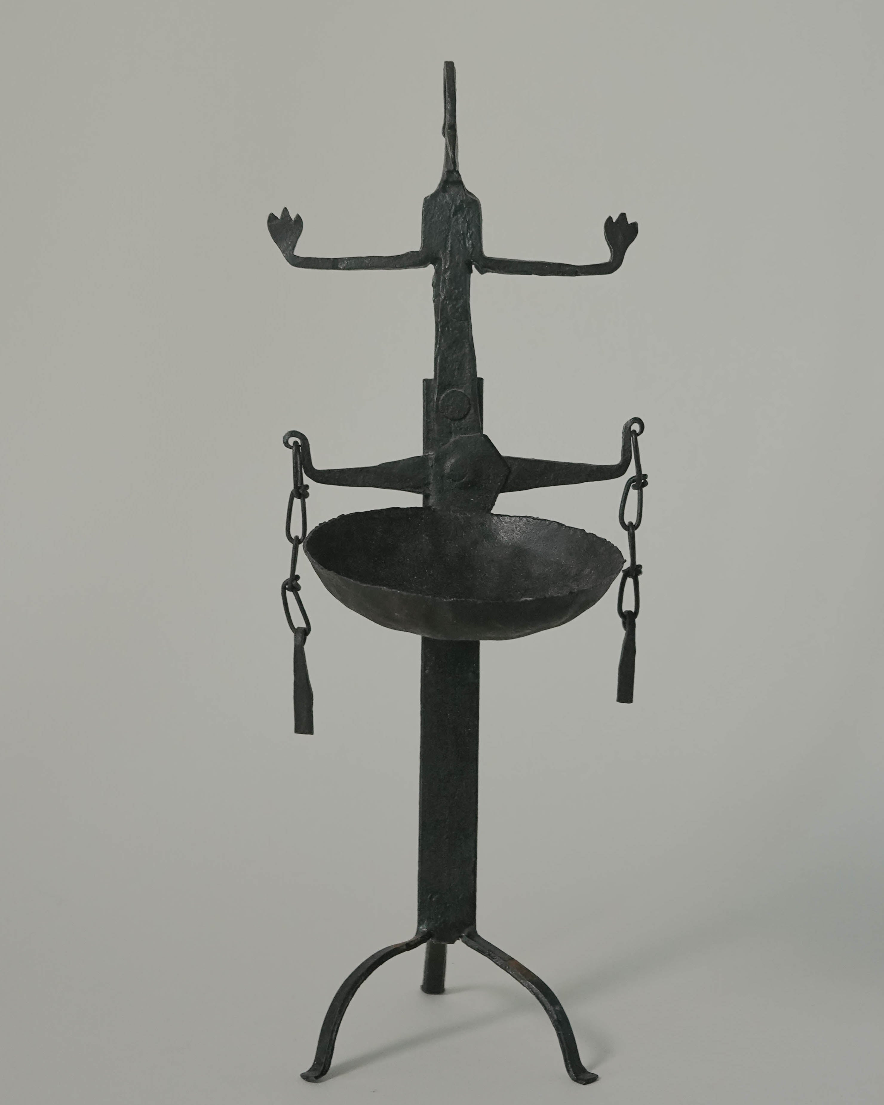 Dogon Figure Oil Lamp