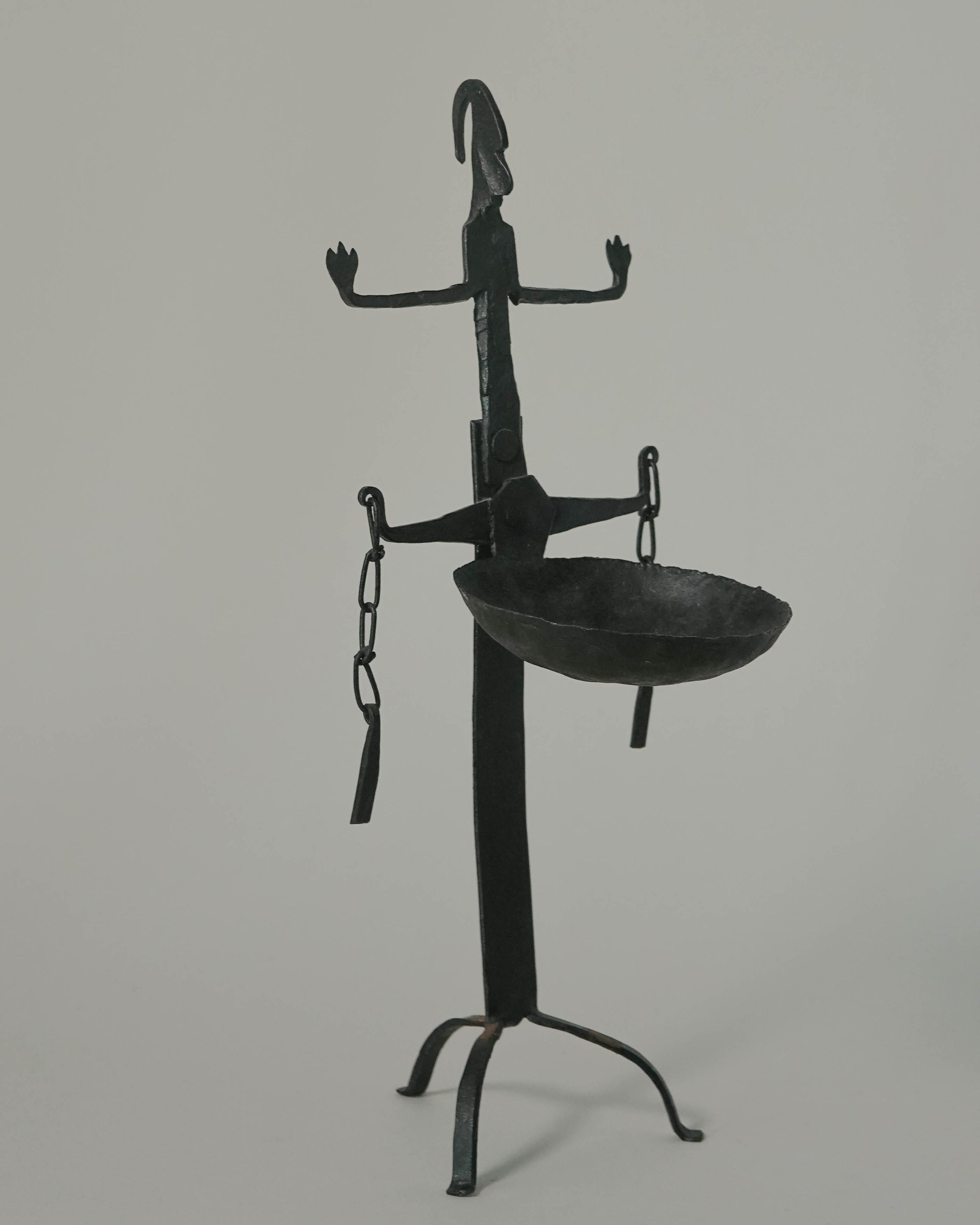 Dogon Figure Oil Lamp