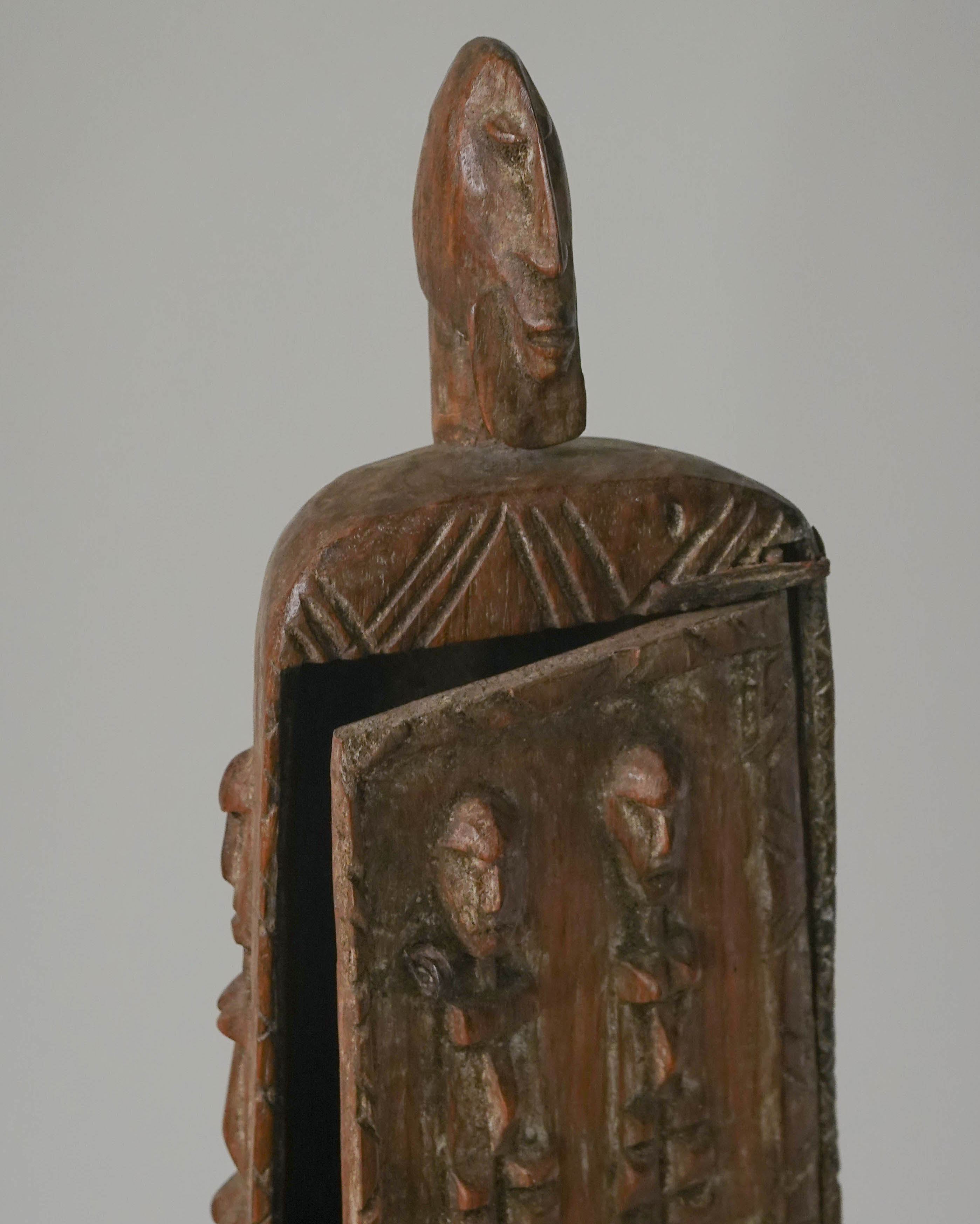 Dogon Wood Pharmacy Box