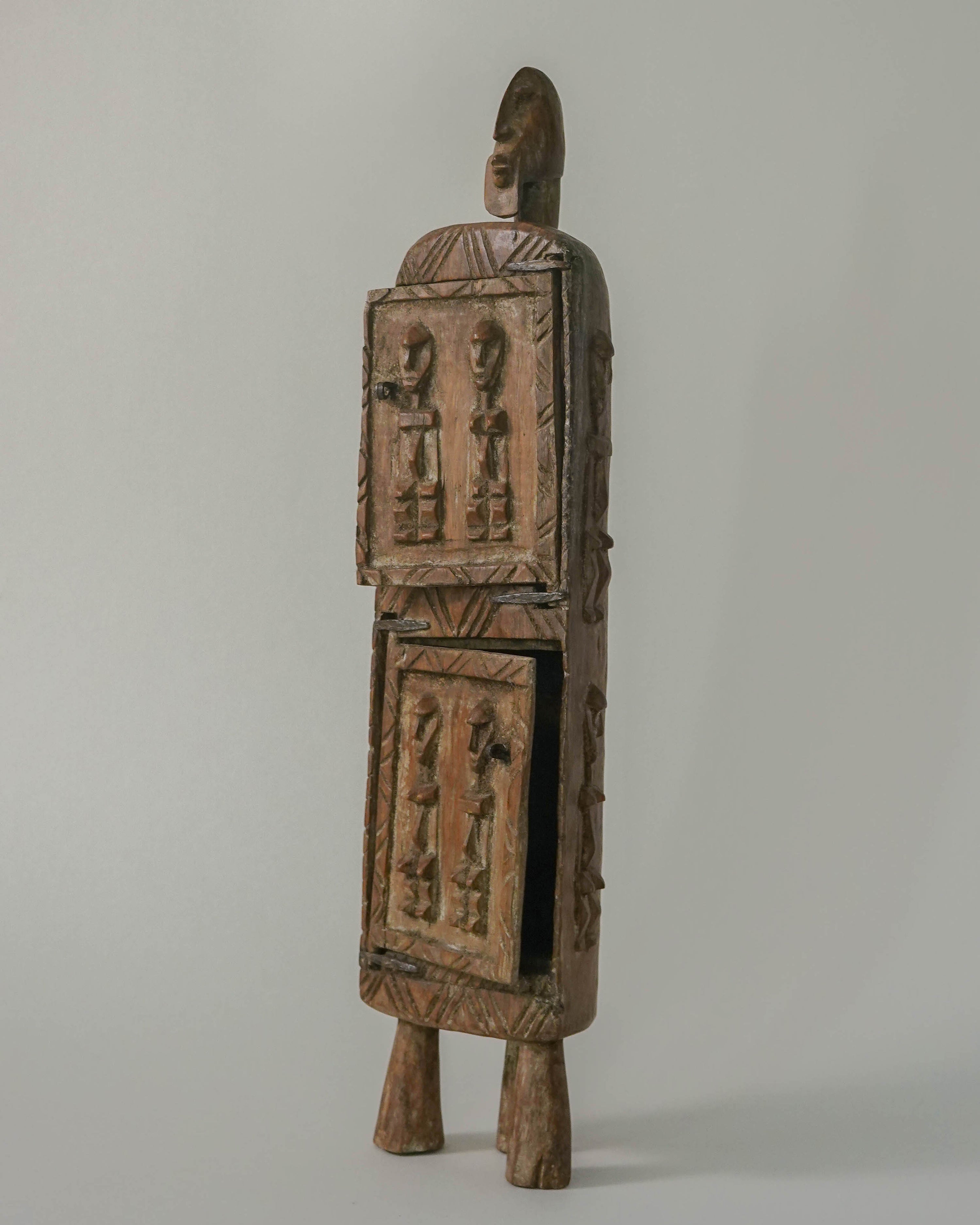 Dogon Wood Pharmacy Box