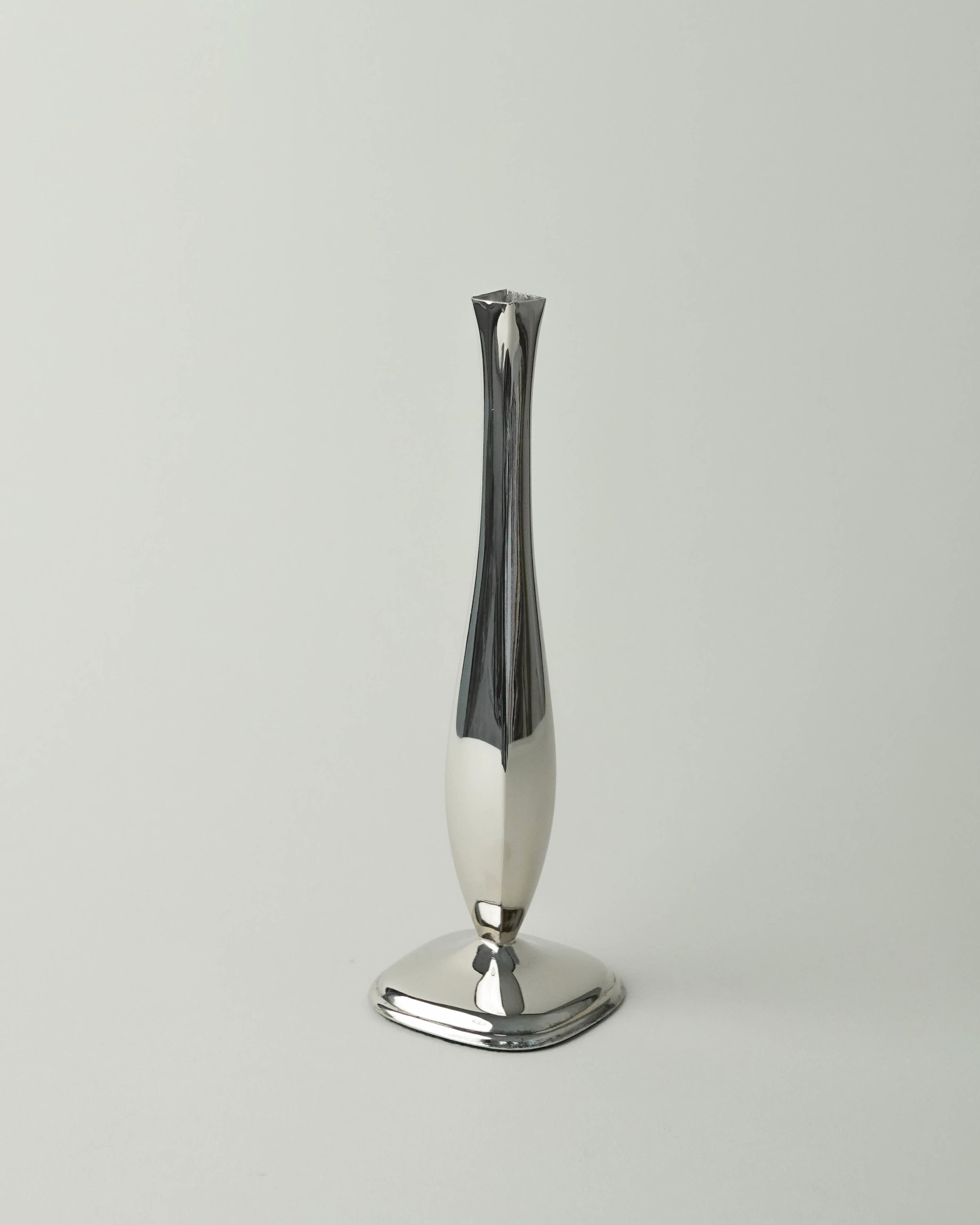 Silver Clad Bud Vase