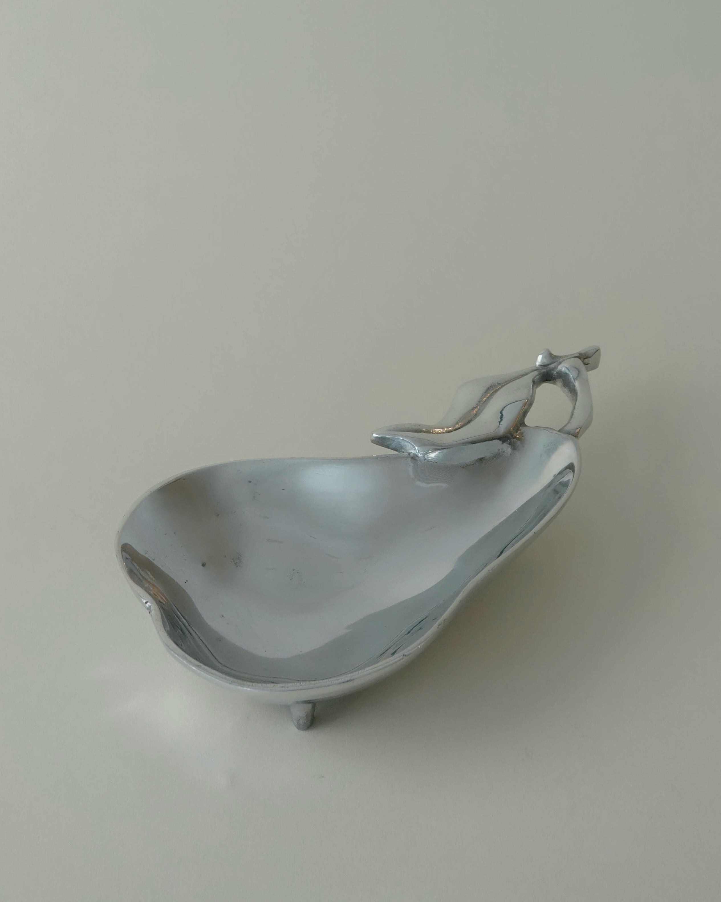 Hand-Cast Pear Dish
